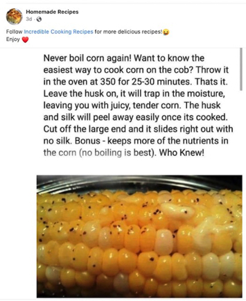 Apr 5 - Yum! Corn on the Cob!!